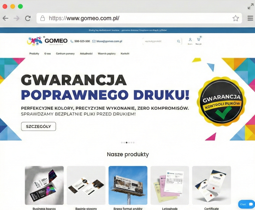 Profesjonalne Usługi Drukarskie Gomeo – Zapoznaj Się z Naszym Cennikiem w Krakowie