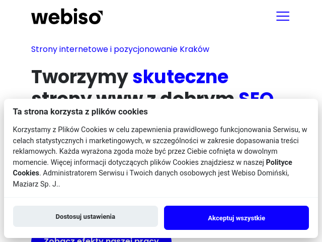Webiso – Strony wszyte na miarę – projektowanie i tworzenie stron www